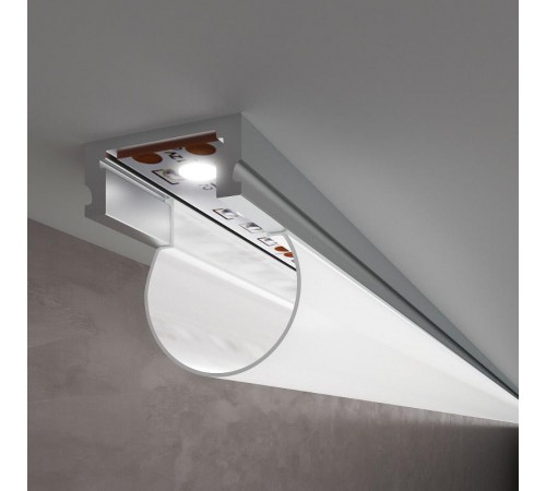 Профиль алюминиевый накладной для светодиодной ленты LL-2-ALP010 (под ленту до 10mm)  a041815  Elektrostandard