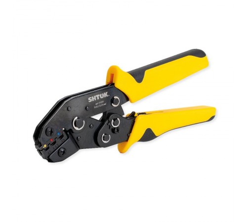 Пресс-клещи ПК-19+, матрица, профиль овал, 0.25 - 2.5 мм2, SHTOK  376184  КЭАЗ
