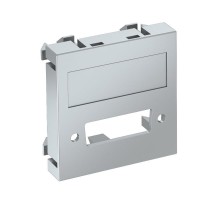 Мультимедийная рамка DVI Modul45 (серебристый) (MTG-DV O AL1)  6104784  OBO Bettermann