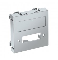 Мультимедийная рамка DVI Modul45 (серебристый) (MTG-DV O AL1)  6104784  OBO Bettermann