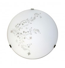 Светильник "Нежность" 300 НПБ 01-2х60-139 М16 матовый белый /кл.штамп металлик  1005205637  Элетех