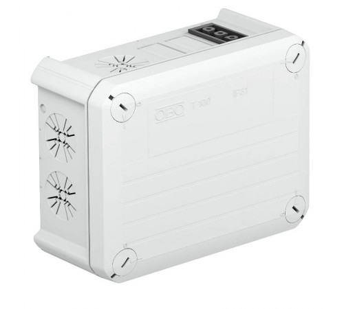 Коробка распределительная T100, 150x116x67 мм, с разъемами Wieland (T 100 WB 2S3)  2007809  OBO Bettermann