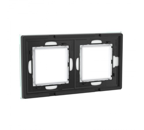 Рамка из натурального стекла, "Avanti", светло-зеленая, 4 модуля  4406824  DKC