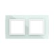Рамка из натурального стекла, "Avanti", светло-зеленая, 4 модуля  4406824  DKC