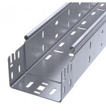 Лоток перфорированный Профи INOX (AISI 316) 100х80x3000 (1,0 мм) (6 м/уп)  PR16.13492  Промрукав