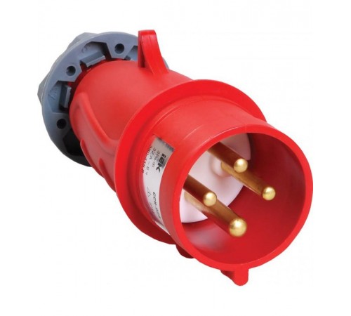 Вилка переносная ССИ-024 32А-6ч/380-415В 3Р+РЕ IP44 MAGNUM  PSN02-032-4  IEK