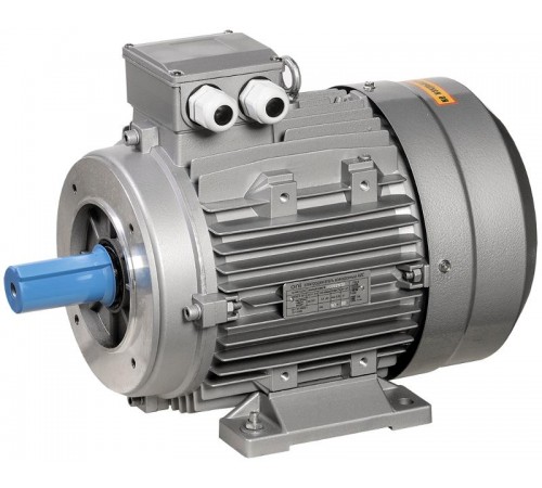 Электродвигатель 3ф.АИС 63B4 380В 0,18кВт 1500об/мин 2181 (комби (лапы+фланец) + малый фланец) серии ONI  ONS063-B4-000-2-1521  ONI