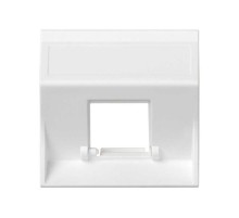 Simon CIMA 500 Адаптер для 1 шт RJ-45 CJ545.., CJ645.., CJ6A45F + MD67, наклон, 50х50мм, 500CIMA, белый  50000181-030  Simon