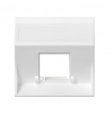 Simon CIMA 500 Адаптер для 1 шт RJ-45 CJ545.., CJ645.., CJ6A45F + MD67, наклон, 50х50мм, 500CIMA, белый  50000181-030  Simon