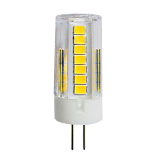 Лампа светодиодная PLED-G4 PRO 5w 4000K 400Lm 230V /Без пульс./ d16*50мм  .5026391  Jazzway