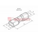Клемма плоская полностью изолированная гнездо 6.6 мм 0.5-1.5 мм (РППи-м 1.5-(6.3))  08-0612  REXANT