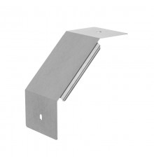 Крышка угла вертикального внешнего 90 градусов Профи INOX (AISI 304) 100х100 (1,0 мм)  PR16.16727  Промрукав