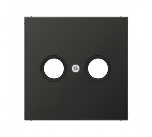 Крышка для телевизионной розетки; термопласт; черный матовый EP561BFPLTVSWM Jung