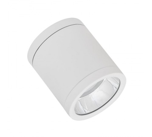 Светильник светодиодный ДПО-15Вт  3000K  IP65 CRI80  угол 36° d=90мм белый  DOWNLIGHT SURFACE IP65 DN 90 P 15W 830 36D WT  4058075768857  LEDVANCE