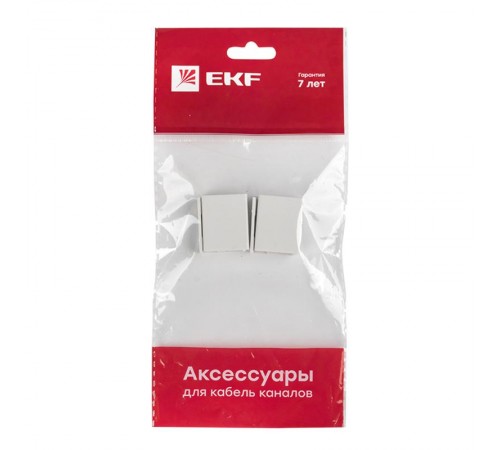 Соединитель (20х10) (4 шт) Plast EKF PROxima Белый    conw-20-10x4   EKF 