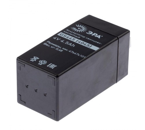Аккумулятор GS445 (Cвинцово-кислотный 4V 4,5) (25/900)  Б0050077  ЭРА