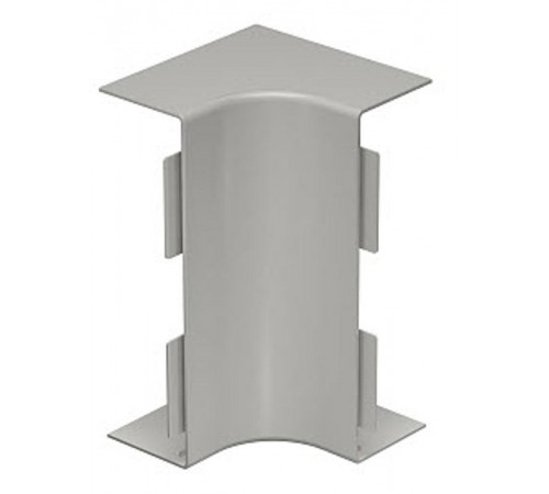 Крышка внутреннего угла кабельного канала WDK 60x210 мм (ПВХ,серый) (WDK HI60210GR)  6022294  OBO Bettermann