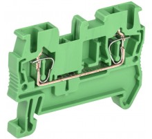 Клемма пружинная КПИ 2в-2,5 31А зеленая   YZN11-002-K06  IEK 