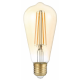 Лампа светодиодная Black LED Filament ST64 E27 8W Golden 740lm 2400К  157802008  Gauss