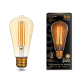 Лампа светодиодная Black LED Filament ST64 E27 8W Golden 740lm 2400К  157802008  Gauss