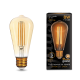 Лампа светодиодная Black LED Filament ST64 E27 8W Golden 740lm 2400К  157802008  Gauss