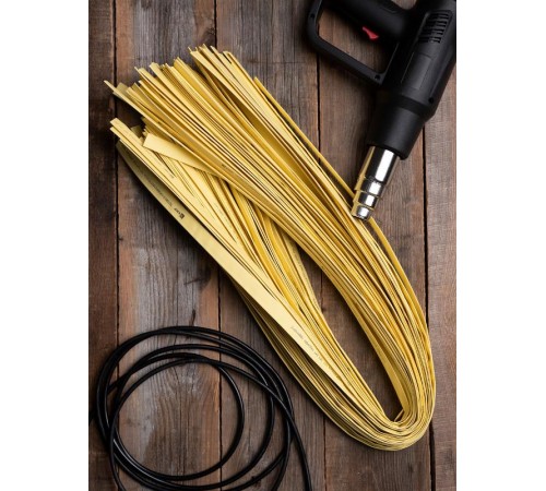 Термоусаживаемая трубка ТУТ нг 10/5 желтая EKF PROxima  tut-10-y-1m  EKF