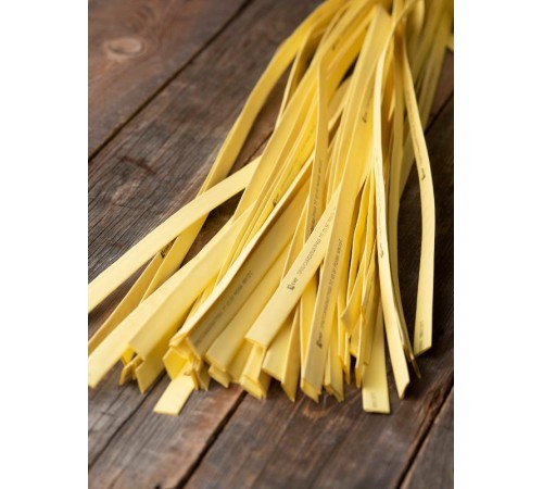 Термоусаживаемая трубка ТУТ нг 10/5 желтая EKF PROxima  tut-10-y-1m  EKF