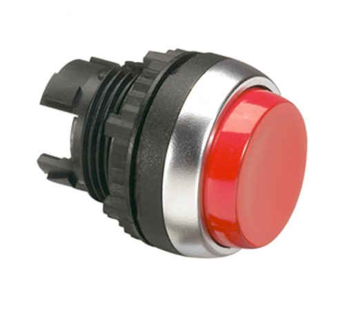 Кнопка с пружинным возвратом  22,3 - Osmoz - для комплектации - выступающая - без подсветки - IP 66 - красный  023821  Legrand