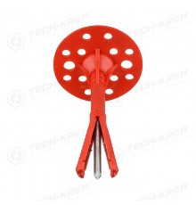 Дюбель для теплоизоляции с термоголовкой 10х120 (50 шт) - пакет ( 1,539 кг)  124470  Tech-KREP