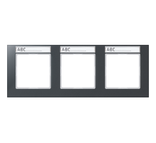 Рамка 3-кратная AC5830BFNAANM Jung