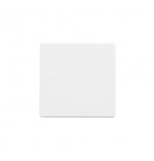 Клавиша для 1-клавишных выключателей/перелючателей/кнопок, глухая, Impressivo, белый  1786-84   2TKA000543G1  ABB