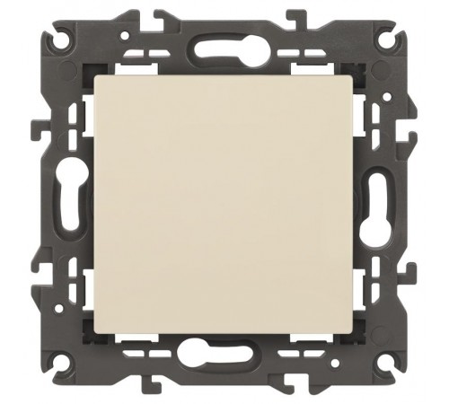 14-1101-02 Выключатель, 10АХ-250В, IP20, Эра Elegance, сл.кость  Б0034208  ЭРА