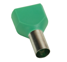 Наконечник штыревой втулочный под два провода OptiKit T-Shv2-PVC- 16-14(100шт)  278054  КЭАЗ