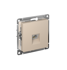 AtlasDesign Песочный Розетка телефонная RJ11, механизм  ATN001281  SE