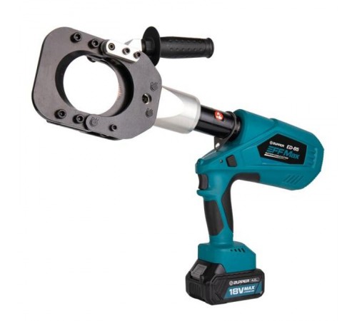 Ножницы аккумуляторные электрогидравлические, кейс, 60kN, 18V/4.0Ah, Li-ion, Cu, Al, Armored, ED-85, серия SIRIUS, SHTOK  384364  КЭАЗ