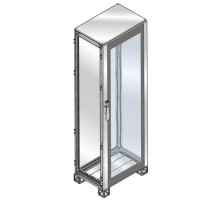 Шкаф ISX нержавеющая сталь, стеклянная дверь 2000x1000x600  ES2006VX  ABB