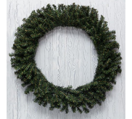 Еловый венок  90 см, ПВХ  307-145  NEON-NIGHT