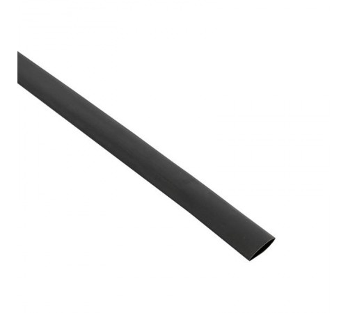 Термоусаживаемая трубка ТУТк с клеевым слоем нг 12/4 черная в отрезках по 1м EKF PROxima  tut-k12-b  EKF