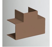 Тройник накладной 90 град. для РКК-25х16 (коричневый)  ТРН-25х16-К  Рувинил