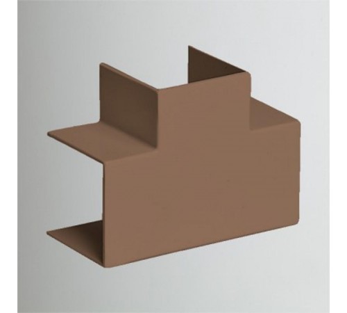 Тройник накладной 90 град. для РКК-30х25 (коричневый)  ТРН-30х25-К  Рувинил