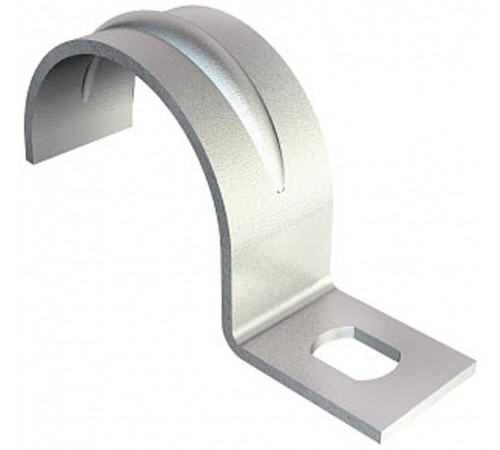 Крепежная скоба металл. однолапковая 9mm (604 9 G)  1003097  OBO Bettermann