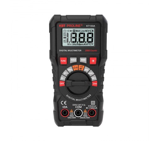 Мультиметр цифровой KT 130A "PROLINE"  88549  КВТ
