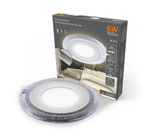 Светильник светодиодный Bubbles BL314 Кругл. 3+3W LED 3000K 350лм103х31ммO80 1/40  BL314  Gauss