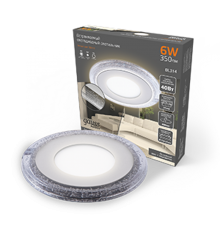 Светильник светодиодный Bubbles BL314 Кругл. 3+3W LED 3000K 350лм103х31ммO80 1/40  BL314  Gauss