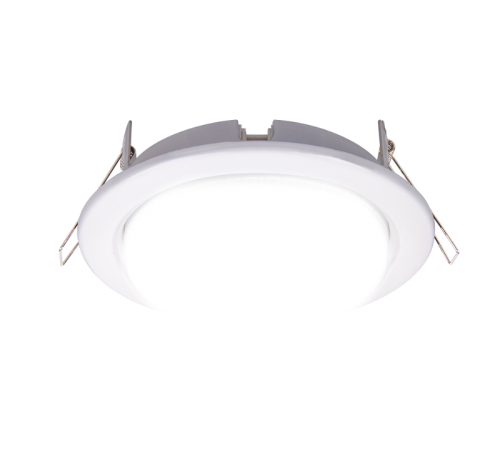 Светильник точечный встраиваемый под лампу PGX53 10639. 1 белый /10 шт. в уп./ 106*39мм  .5017566  Jazzway