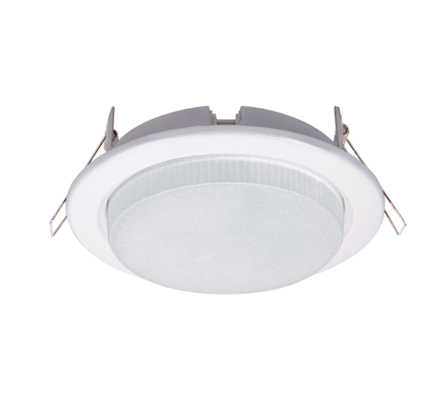 Светильник точечный встраиваемый под лампу PGX53 10639. 1 белый /10 шт. в уп./ 106*39мм  .5017566  Jazzway