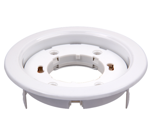 Светильник точечный встраиваемый под лампу PGX53 10639. 1 белый /10 шт. в уп./ 106*39мм  .5017566  Jazzway