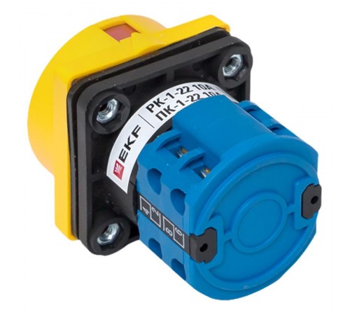 Переключатель кулачковый ПК-1-22 10А 2P "1-0-2" с блокировкой IP65  PROxima pk-1-22-10-a65 EKF
