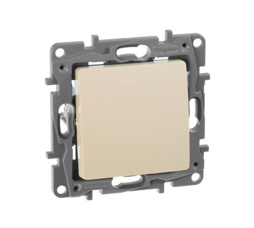 Etika Слоновая кость Переключатель, 10А, винтовые клеммы  672305  Legrand