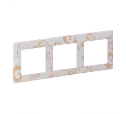 Valena LIFE Ампир белый Рамка 3-ая  754103  Legrand
